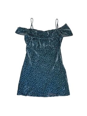 All in favor cold shoulder mini dress